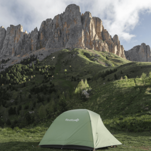 tente verte 1 place en montagne